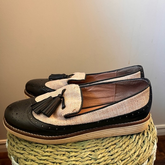 Miz Mooz New York Leather Slip-on Loafers - 6.5/37 - Picture 9 of 13
